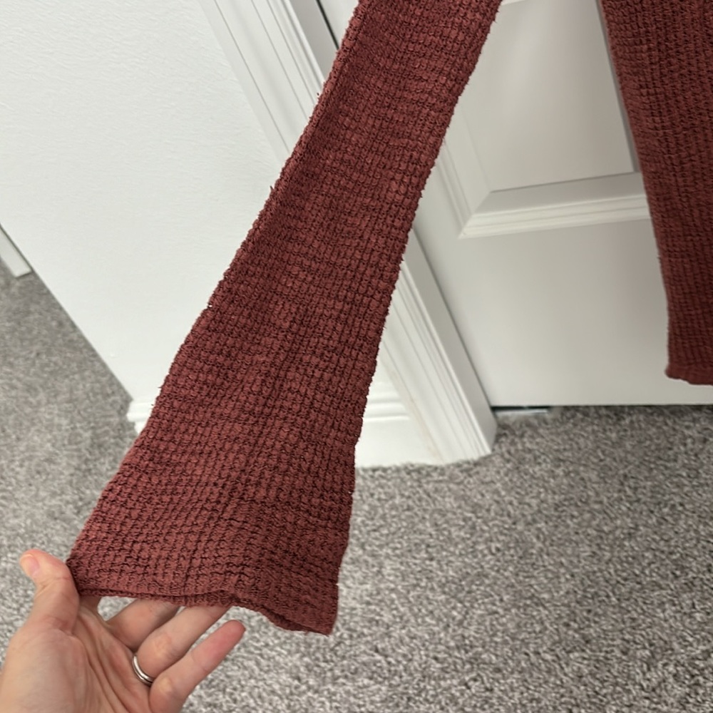 Express Rust Colored Cardigan - image 3